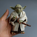 Estrelas guerras filmes série personagem escala modelo grand master yoda figura de ação modelo desktop ornamento boneca brinquedos presentes aniversário