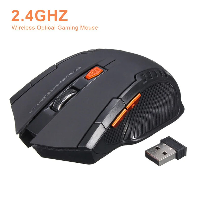 113 mouse sem fio 2.4ghz mouse óptico sem fio com receptor usb mouse sem fio portátil de 6 botões para laptops