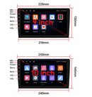 7/9/10 polegada universal android 13 rádio do carro 64g autoradio android 2 din rádio do carro gps bt central multimídia sistemas de carro inteligente