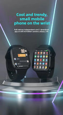 VP09 Smart Watch 4G Android Multi GB Armazenamento 4G/5G Cartão Sim GPS WIFI com câmera rotativa de 8MP