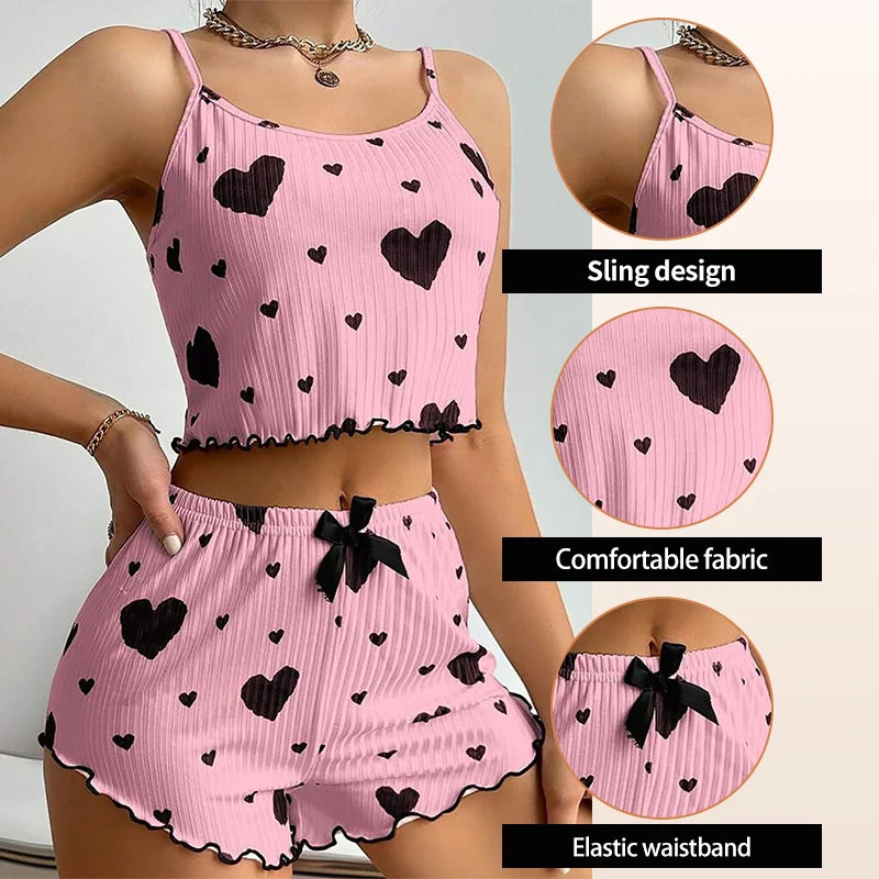 Conjunto de Pijamas Femininos