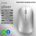 Xiaomi mouse sem fio tipo-c carregamento silencioso clique portátil escritório ergonômico portátil universal leve jogo de escritório sem ruído