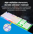 USB Wired Keyboard Mouse Set 104 Teclas Backlight Gaming Keyboard Gaming Mouse para computador portátil PC
