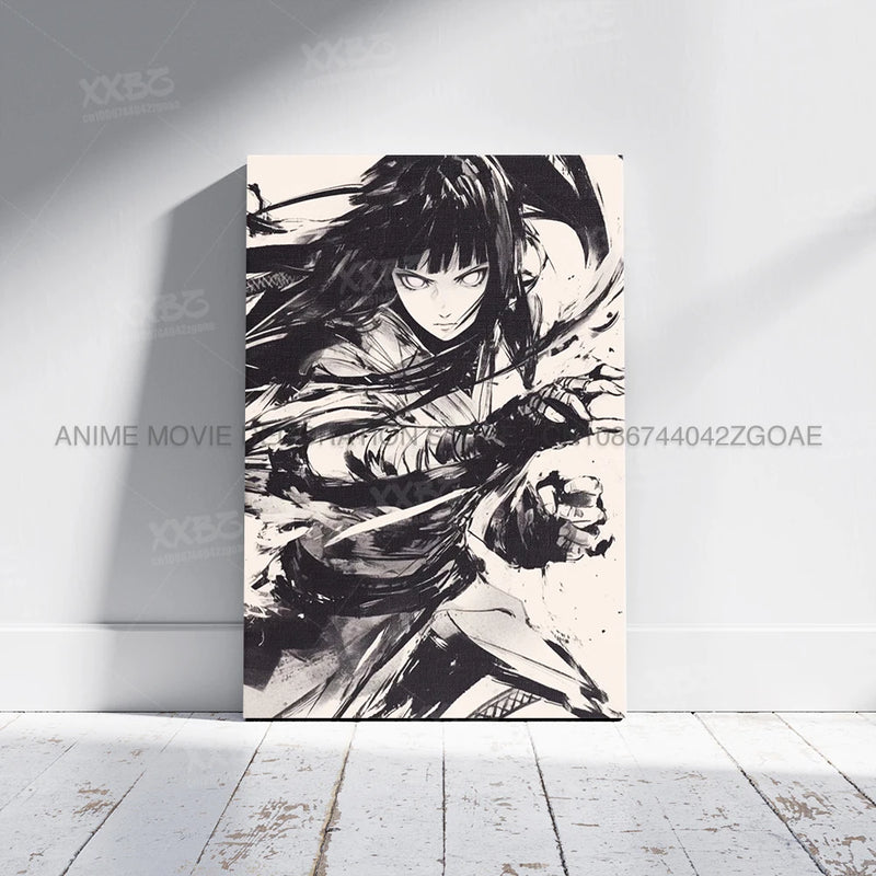 Anime uzumaki naruto lona hd imprime imagem uchiha sasuke arte de parede pintura decoração para casa hatake kakashi cartaz sem moldura