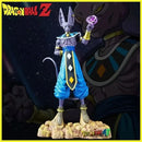 30cm dragon ball z figuras super deus da destruição cerveja figuras de ação coleção decoração modelo estátua brinquedos presente aniversário