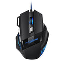 1 PC ITLY New Hyperspeed USB Gaming Mouse RGB Backlit Ergonômico Jogo Ratos 7D Esports Wired Mouse para PC portátil Gamer