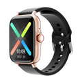 Relógio inteligente à prova d'água de 1.83 '', com mensagem, resposta, chamada, monitoramento do sono, pedômetro esportivo, alertas de informações para iPhone Android