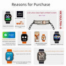 HK10 ULTRA-A 2.02 polegadas Novo relógio de inteligência multifuncional Bluetooth Compartilhamento de rede Navegação GPS NFC e pagamento duplo