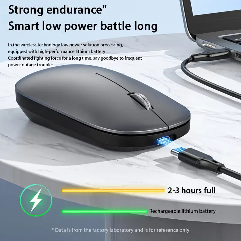 Xiaomi mouse sem fio tipo-c carregamento silencioso clique portátil escritório ergonômico portátil universal leve jogo de escritório sem ruído