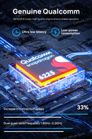 Android Auto Wireless Android 13.0 TV Box CarlinKit Portátil CarPlay AI Box Wireless CarPlay Suporte para reprodução de vídeo para Netflix YouTube Volkswagen Audi Golf Mercedes Benz Ford Fiat Toyota etc.