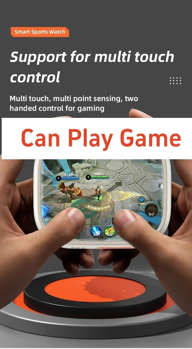 Original 4g relógio inteligente cds9 rotação puxar câmera gps wifi rastreador de freqüência cardíaca 256gb armazenamento download aplicação relógio esportivo