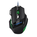 1 PC ITLY New Hyperspeed USB Gaming Mouse RGB Backlit Ergonômico Jogo Ratos 7D Esports Wired Mouse para PC portátil Gamer