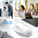 Mouse gamer sem fio 2.4g, ergonômico, 800-1200-1600 dpi, recarregável, para escritório, pc, laptop, macbook pro