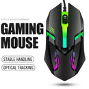 1 PC SOMENTE M01 Esportes LED Luminoso Retroiluminado USB Wired Gaming Mouse para Desktop PC Laptop Office Computer Gaming Mouse