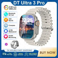 2025 novo original dt ultra 3 relógio inteligente homem 49mm amoled 32g rom chat gpt nfc bússola bt chamada esporte gps pista relógio esportivo feminino