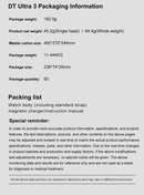 Dt ultra 3 smartwatch tela amoled 4gb mp3 mp4 player bluetooth rede compartilhamento app loja chatgpt inteligente ai relógio masculino sportwatch