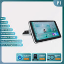 1 din android rádio estéreo do carro 10.1 girar tela de toque removível para universal carplay navegação gps bluetooth wifi autoradio