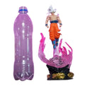 24cm anime dragon ball pode emitir figura de luz ultra instinto son goku saiyan pvc escultura boneca decoração modelo coleção presentes