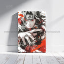 Anime uzumaki naruto lona hd imprime imagem uchiha sasuke arte de parede pintura decoração para casa hatake kakashi cartaz sem moldura