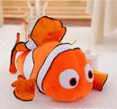 Disney caroon filme encontrar nemo brinquedos de pelúcia kawaii marlin nemo boneca de pelúcia macio recheado dory peixe boneca travesseiro presente de natal para meninos
