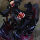 Naruto Anime Modelo Toy, Estátua Uchiha Itachi, Decoração para Casa Ornamento para Namorado, Presente Popular, 28cm