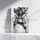 Anime uzumaki naruto lona hd imprime imagem uchiha sasuke arte de parede pintura decoração para casa hatake kakashi cartaz sem moldura