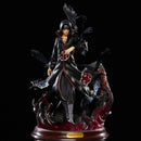 Naruto Anime Modelo Toy, Estátua Uchiha Itachi, Decoração para Casa Ornamento para Namorado, Presente Popular, 28cm