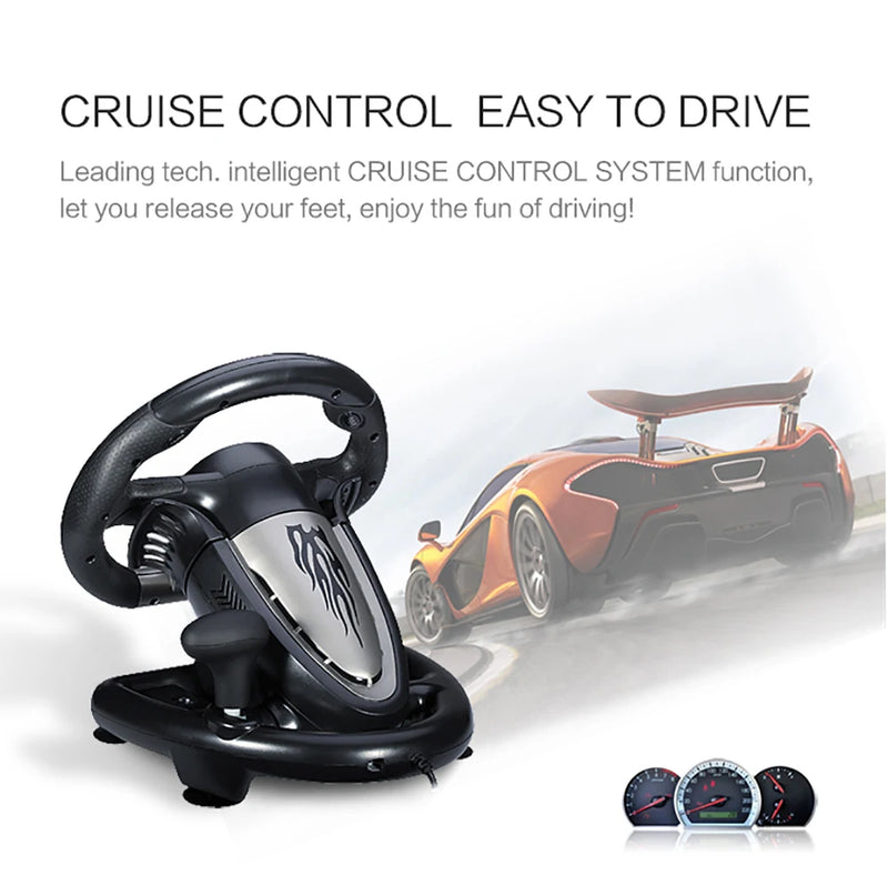 Pxn v3ii gaming volante pedal vibração controlador de jogo de corrida para xbox um para pc para ps3 ps4 para n-switch