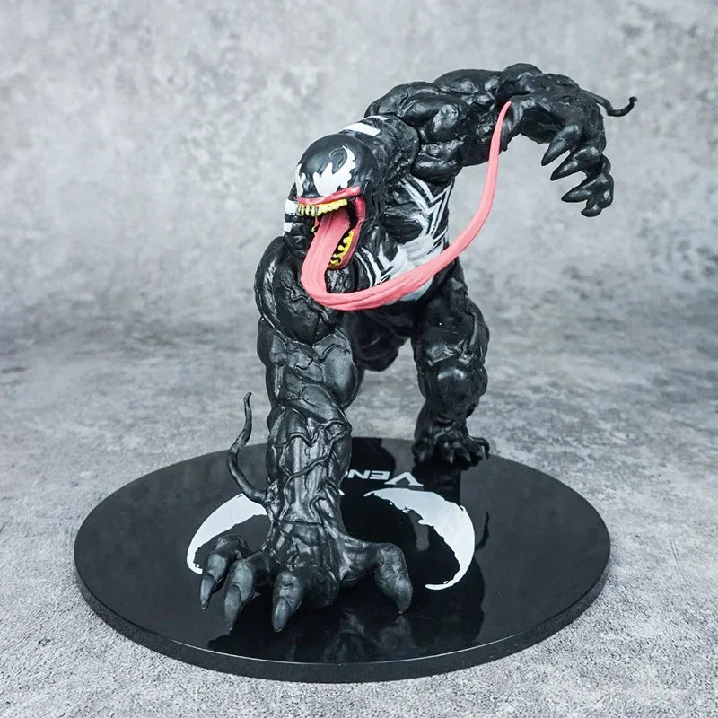 Anexando posição propensa venenos spidermans filme figura ação pvc anime brinquedos artesanais modelo decoração ornamentos boneca festival