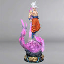 Dragon ball anime figura 25cm son goku ultra instinto super saiyan estatueta estátua de pvc modelo ornamento coleção presente brinquedo
