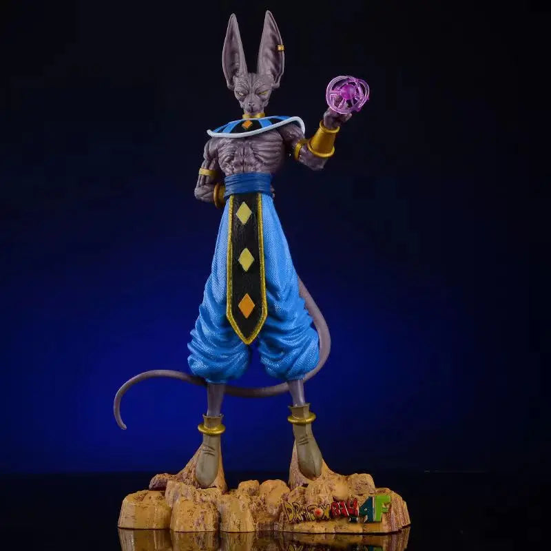30cm dragon ball z figuras super deus da destruição cerveja figuras de ação coleção decoração modelo estátua brinquedos presente aniversário