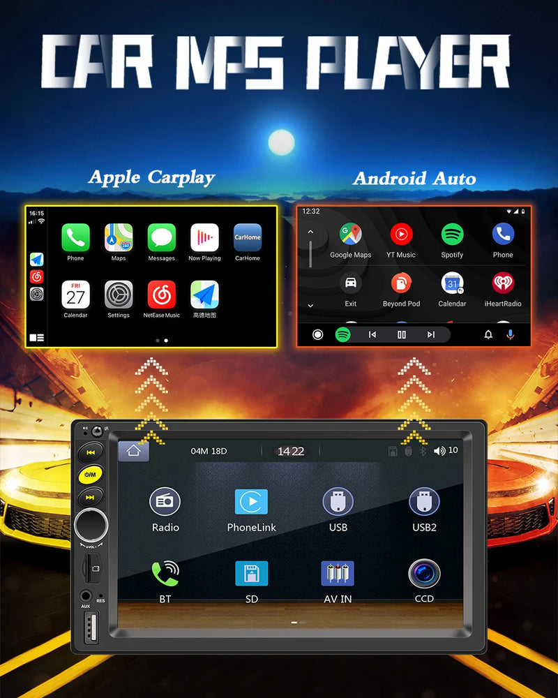 7/9/10 polegada universal android 13 rádio do carro 64g autoradio android 2 din rádio do carro gps bt central multimídia sistemas de carro inteligente
