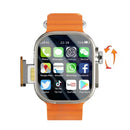 Original 4g relógio inteligente cds9 rotação puxar câmera gps wifi rastreador de freqüência cardíaca 256gb armazenamento download aplicação relógio esportivo