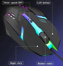 1 PC SOMENTE M01 Esportes LED Luminoso Retroiluminado USB Wired Gaming Mouse para Desktop PC Laptop Office Computer Gaming Mouse
