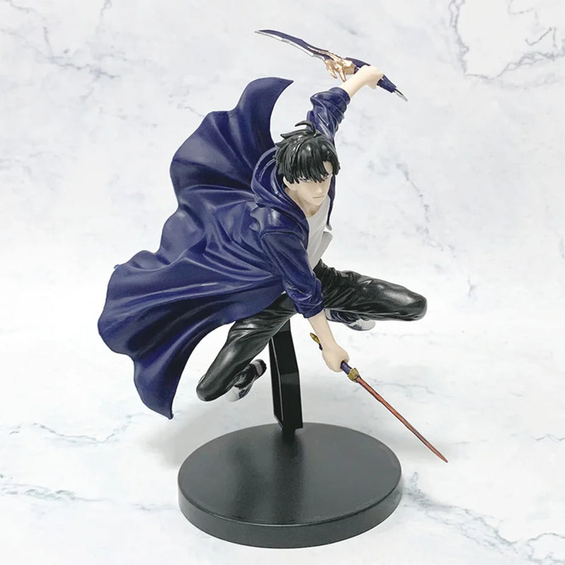 Solo nivelamento sung jin woo anime figura minério dartal nível up na ken shun mizushino anime figuras colecionáveis modelo boneca brinquedos presentes