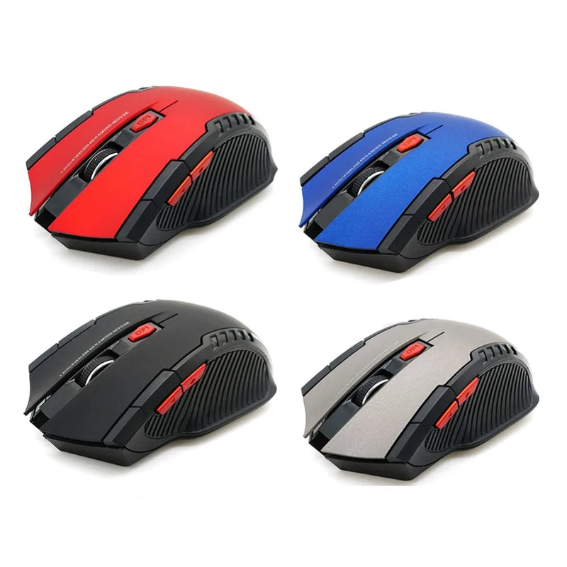 113 mouse sem fio 2.4ghz mouse óptico sem fio com receptor usb mouse sem fio portátil de 6 botões para laptops