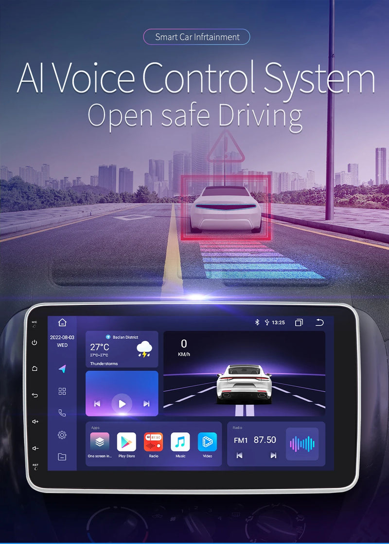 1 din android rádio estéreo do carro 10.1 girar tela de toque removível para universal carplay navegação gps bluetooth wifi autoradio