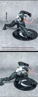 Anexando posição propensa venenos spidermans filme figura ação pvc anime brinquedos artesanais modelo decoração ornamentos boneca festival