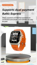 All-link Network smartwatch CDS9 4G 256GB de armazenamento, câmera rotativa integrada, aplicativo GPS WIFI, rastreador de frequência cardíaca, relógio esportivo