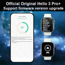 Novo olá relógio 3 pro plus relógio inteligente série 9 45mm hd amoled 4g rom nfc bússola relógio bluetooth chamada smartwatch 2024 das mulheres dos homens