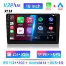 7/9/10 polegada universal android 13 rádio do carro 64g autoradio android 2 din rádio do carro gps bt central multimídia sistemas de carro inteligente
