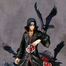 Naruto Anime Modelo Toy, Estátua Uchiha Itachi, Decoração para Casa Ornamento para Namorado, Presente Popular, 28cm