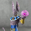 30cm dragon ball z figuras super deus da destruição cerveja figuras de ação coleção decoração modelo estátua brinquedos presente aniversário