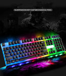USB Wired Keyboard Mouse Set 104 Teclas Backlight Gaming Keyboard Gaming Mouse para computador portátil PC
