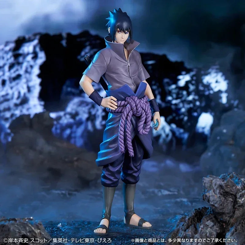 Naruto Shippuden – Figura de Ação 20 cm (Sasuke, Kakashi, Minato) | Bandai Colecionável