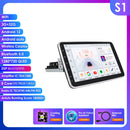 1 din android rádio estéreo do carro 10.1 girar tela de toque removível para universal carplay navegação gps bluetooth wifi autoradio