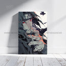 Anime uzumaki naruto lona hd imprime imagem uchiha sasuke arte de parede pintura decoração para casa hatake kakashi cartaz sem moldura