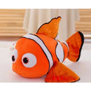 Disney caroon filme encontrar nemo brinquedos de pelúcia kawaii marlin nemo boneca de pelúcia macio recheado dory peixe boneca travesseiro presente de natal para meninos