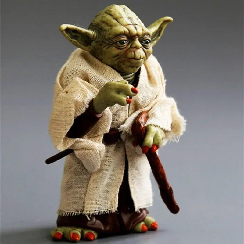 Estrelas guerras filmes série personagem escala modelo grand master yoda figura de ação modelo desktop ornamento boneca brinquedos presentes aniversário