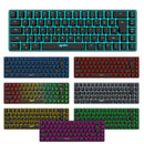 HXSJ-V200 Teclado com fio Mini Gaming, K68 RGB Streamer, membrana sem gestos de 19 teclas, sensação mecânica para jogo ou escritório